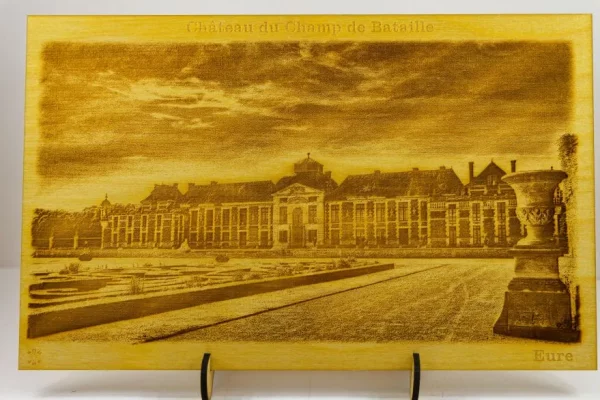 Paysage Gravé au Laser Personnalisable